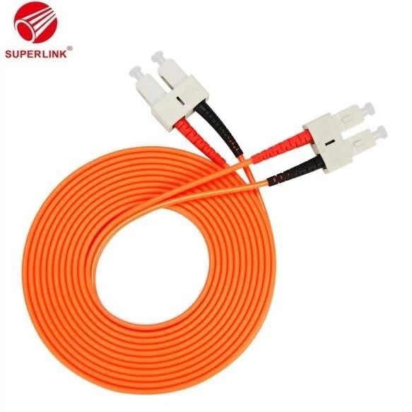 মাল্টিমোড ফাইবার জাম্পার Sc-Sc ডেটা সেন্টার অবকাঠামো উচ্চ ঘনত্ব ফাইবার ক্যাবলিং সিস্টেম